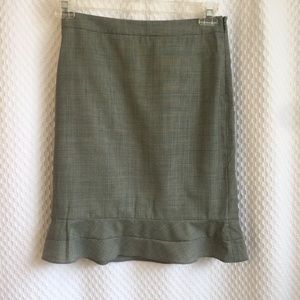 Ann Taylor mini skirt SZ 2P #179